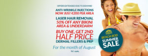 August Offers in Eden Skin & Laser Clinic