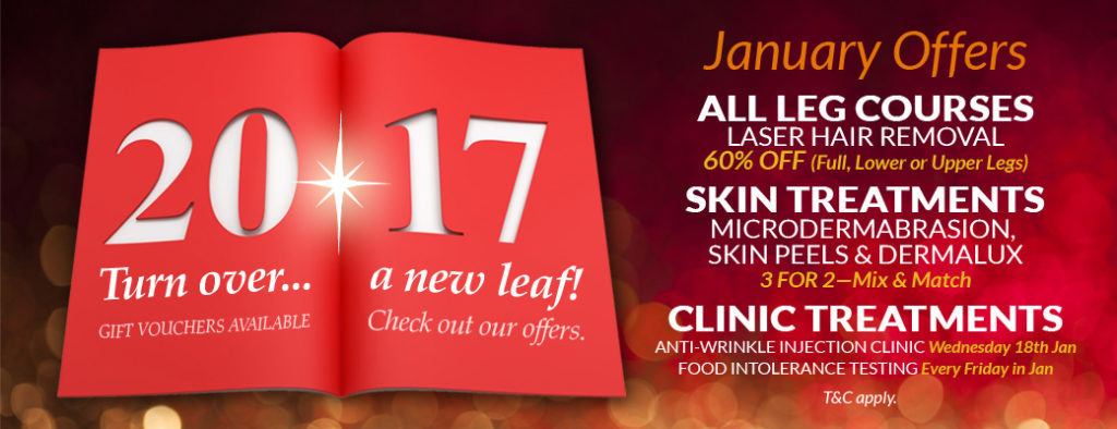 New Year Offers at Eden Skin and Laser Clinic
